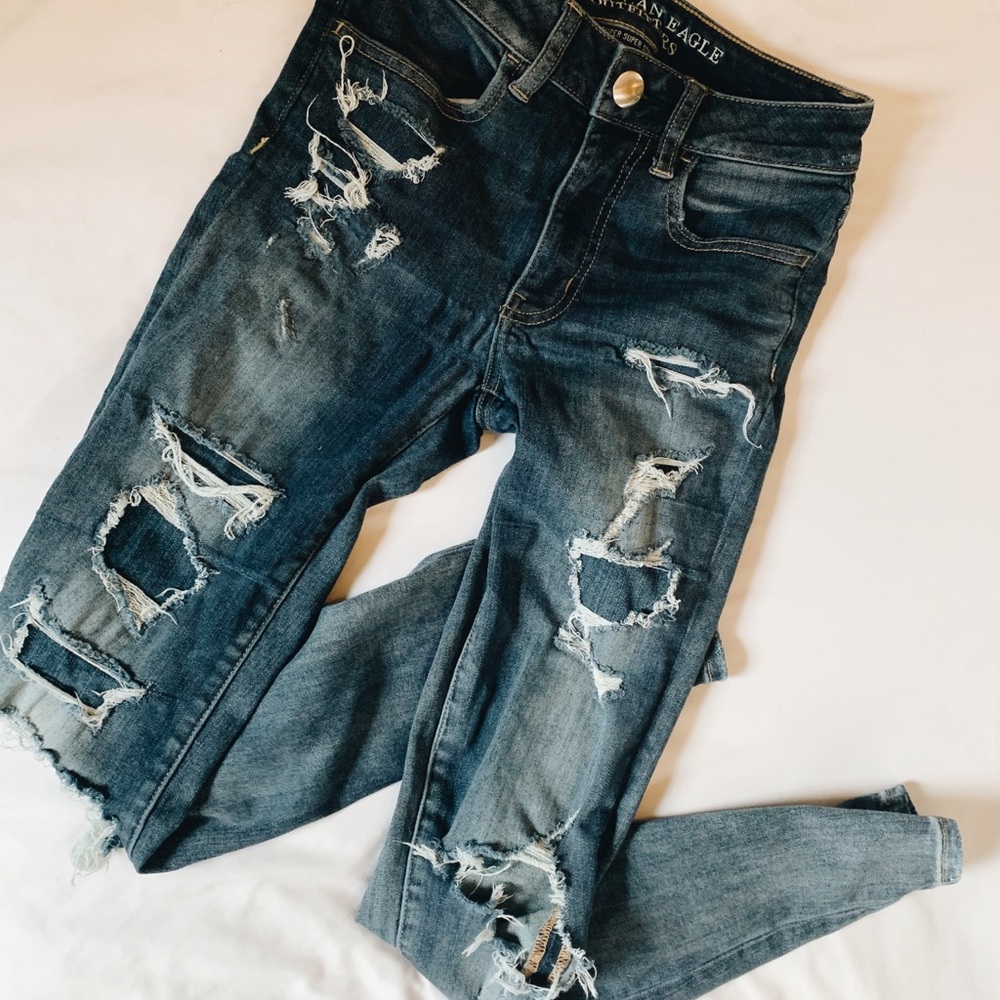 AE super super stretch jeans!!